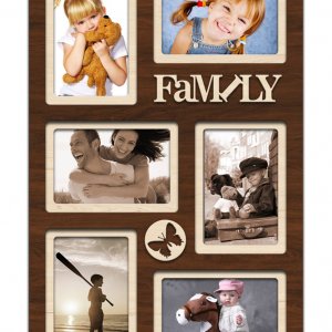 Фоторамка колаж "Family" 51х33 см (H6-027A) (код H6-027A)