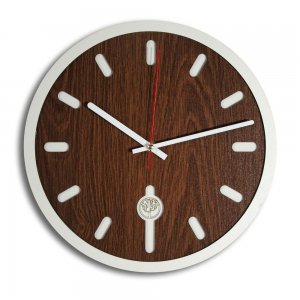 Настенные часы Декор Карпаты Loft Темно-коричневый (UGT008B) (код UGT008B)