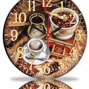 Настінні годинники Декор Карпати Кави (25-84)