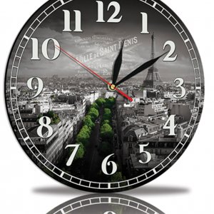 Настенные часы Декор Карпаты Черный (45-A55) (код 45-A55)