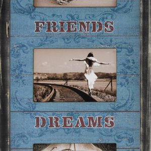 Фоторамка колаж "Friends Dreams" 26х53 см (W3-104) (код W3-104)