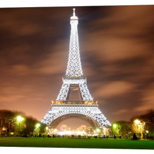 Картина на холсте Декор Карпаты Париж 50х100 см (g152)