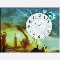 Часы с картиной "Ratchet & Clank"
