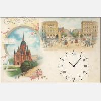 Часы с картиной "Привет из Берлина"