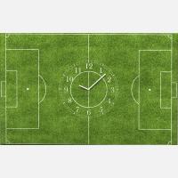 Годинник-картина "Футбольне поле"