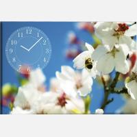 Часы-картина "Цветущий сад"