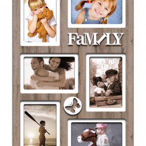 Фоторамка колаж "Family" 51х33 см (H6-028C) (код H6-028C)