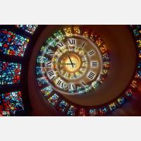 Часы-картина "Калейдоскоп"