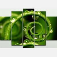 Модульная картина "Зеленый лабиринт"