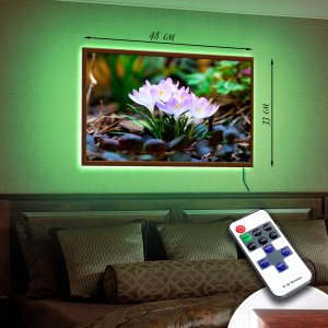 LED – картина "Гірські квіти" (код Led1-45)