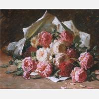 Картина на холсте "Букет роз" (код a2-213)