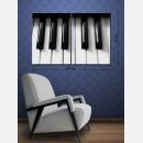 Модульна картина "Дзеркальне піаніно"