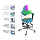 Детское ортопедическое кресло Kids 1501 ”Duo color”